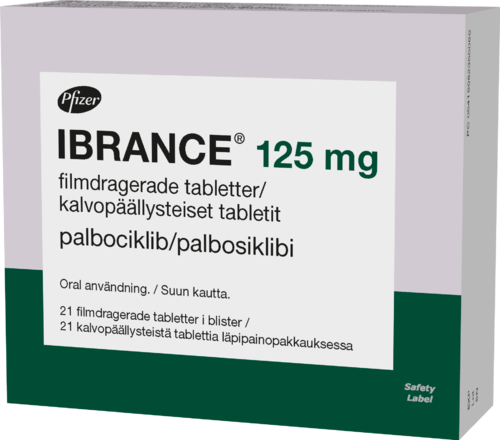 IBRANCE 125 mg tabletti, kalvopäällysteinen 1 x 21 fol