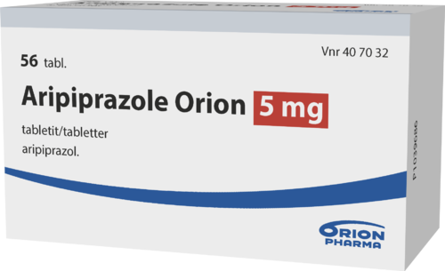 ARIPIPRAZOLE ORION 5 mg tabletti 1 x 56 fol