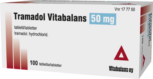 TRAMADOL VITABALANS 50 mg tabletti 1 x 100 fol
