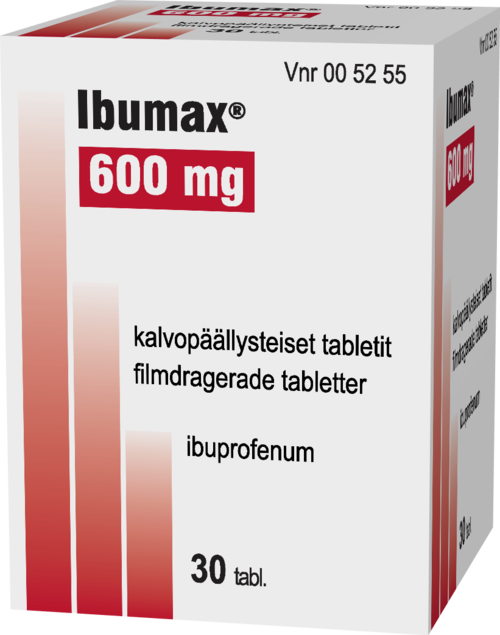 IBUMAX 600 mg tabletti, kalvopäällysteinen 1 x 30 kpl