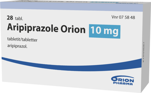 ARIPIPRAZOLE ORION 10 mg tabletti 1 x 28 fol