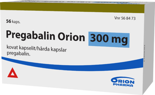 PREGABALIN ORION 300 mg kapseli, kova 1 x 56 fol