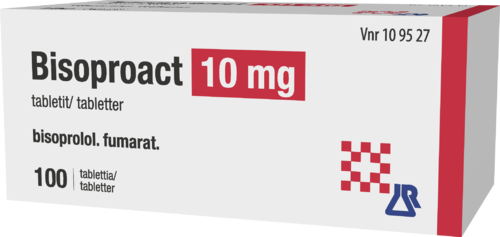 BISOPROACT 10 mg tabletti 1 x 100 fol