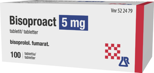 BISOPROACT 5 mg tabletti 1 x 100 fol