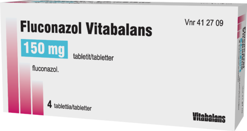 FLUCONAZOL VITABALANS 150 mg tabletti 1 x 4 fol