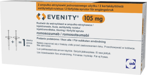 EVENITY 105 mg injektioneste, liuos, esitäytetty ruisku 1 x 2 kpl