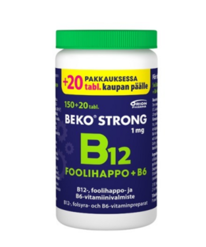 BEKO STRONG B12+FOOLIHAPPO+B6 170 tabl