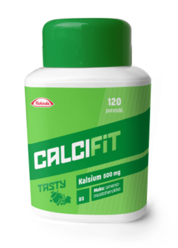 Calcifit Tasty 500mg 120 purutabl