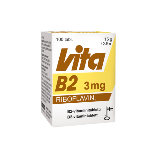 Vita B2 3 mg 100 tabl