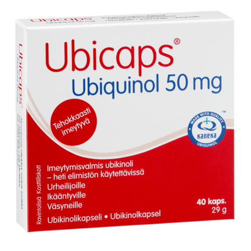 Ubicaps Ubiquinol 100 mg 40 kaps