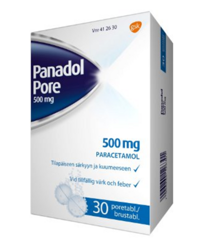 PANADOL PORE poretabletti 500 mg 30 kpl