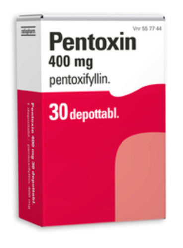 PENTOXIN depottabletti 400 mg 100 fol