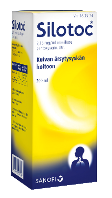 SILOTOC 2,13 mg/ml oraaliliuos 200 ml