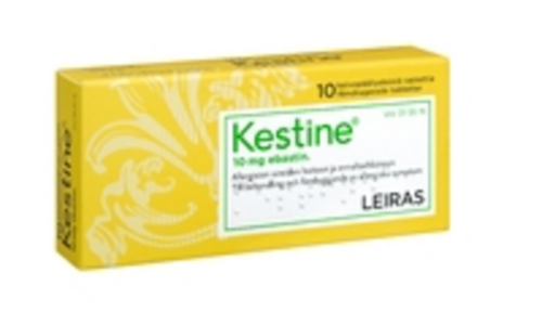 KESTINE tabletti, kalvopäällysteinen 10 mg 30 fol