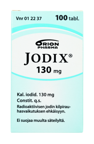 JODIX tabletti 130 mg 100 kpl