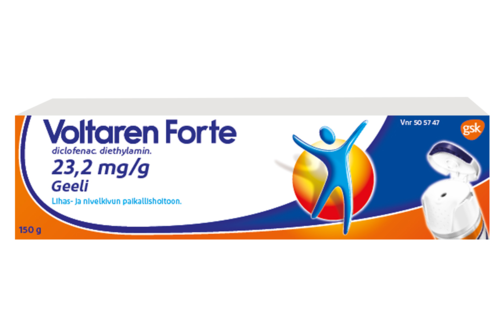 VOLTAREN FORTE geeli 23,2 mg/g 150 g