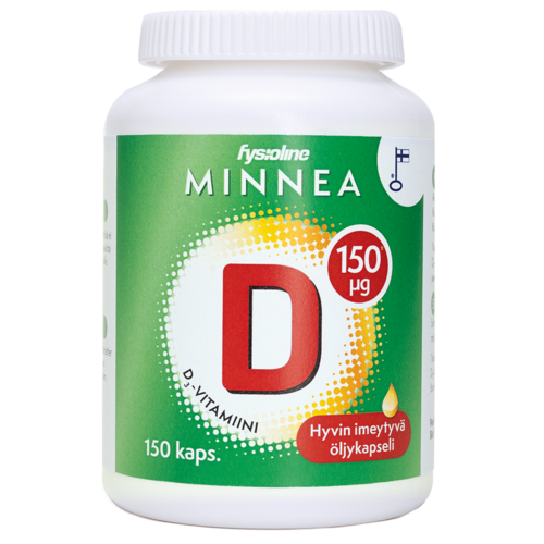 Minnea D-vitamiini 150 mikrog 150 KAPS