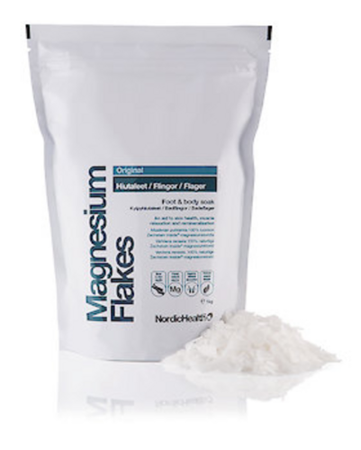 Nordic Health Magnesium Flakes -kylpyhiutaleet 1000 g
