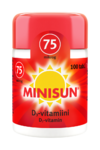 Minisun D-vitamiini 75 mikrog 100 tabl