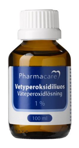 Pharmacare Vetyperoksidiliuos 1% 100 ml