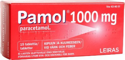 PAMOL 1000 mg tabl 15 fol