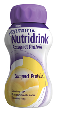 Nutridrink compact protein banaani 4X125 ml