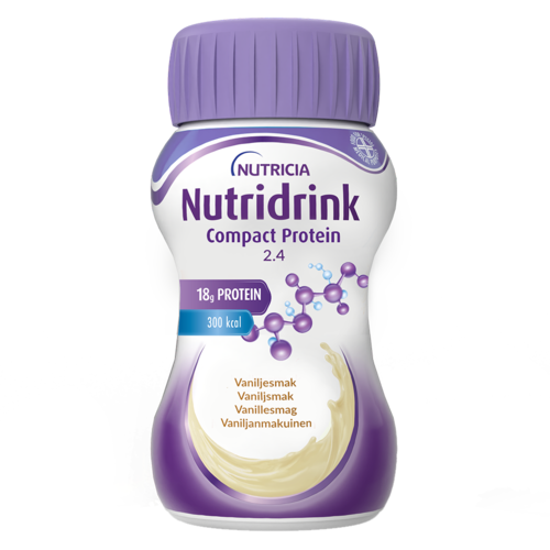 Nutridrink Compact protein vanilja 4X125 ML