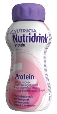 Nutridrink Protein Mansikka 4X200 ml