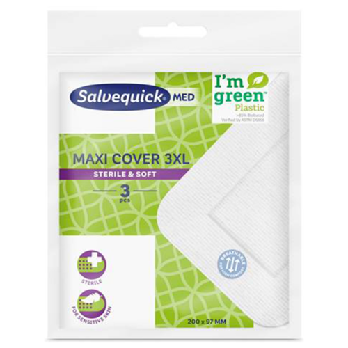 Salvequick Med Maxi Cover 3XL laastari 3 KPL