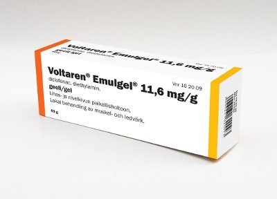 VOLTAREN EMULGEL 11,6 mg/g geeli 40 g
