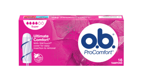o.b. ProComfort Super tamponi 16 kpl