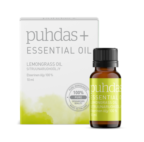 Puhdas+ Essential oil Lemongrass 10 ml