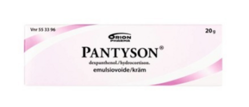PANTYSON emulsiovoide 10/20 mg/g 20 g