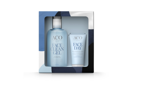 ACO FACE Daily Cleansing Gel & Day Cream Gift Pack 200+50 ml