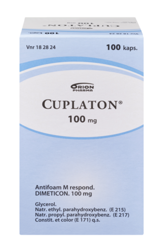 CUPLATON kapseli, pehmeä 100 mg 100 kpl