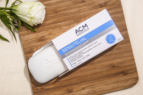 ACM Sensitelial atooppinen kuiva iho hoitava saippua 100 g