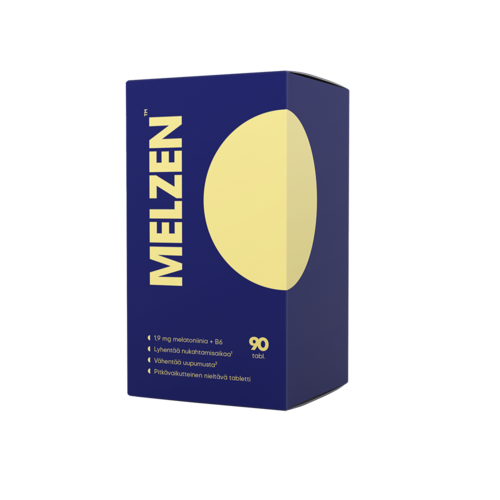 MELZEN Melatoniini 1,9 mg + B6 90 tabl