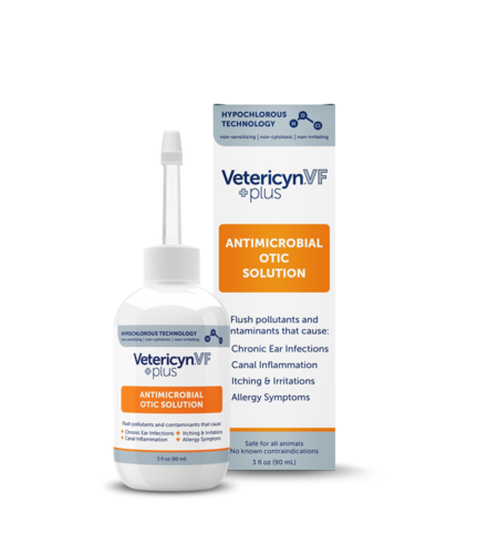 Vetericyn+ VF korvahuuhde 90 ml