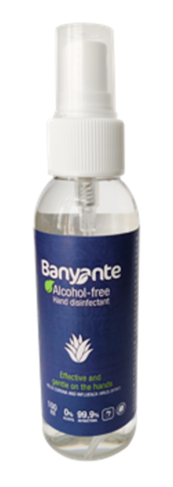 Banyante Alcohol-free Hand Spray Aloe Vera 18x100 ml