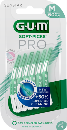 GUM Soft-Picks PRO Medium 60 kpl