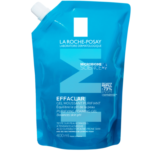 LRP EFFACLAR-puhdistusgeeli täyttöpakkaus 400 ml