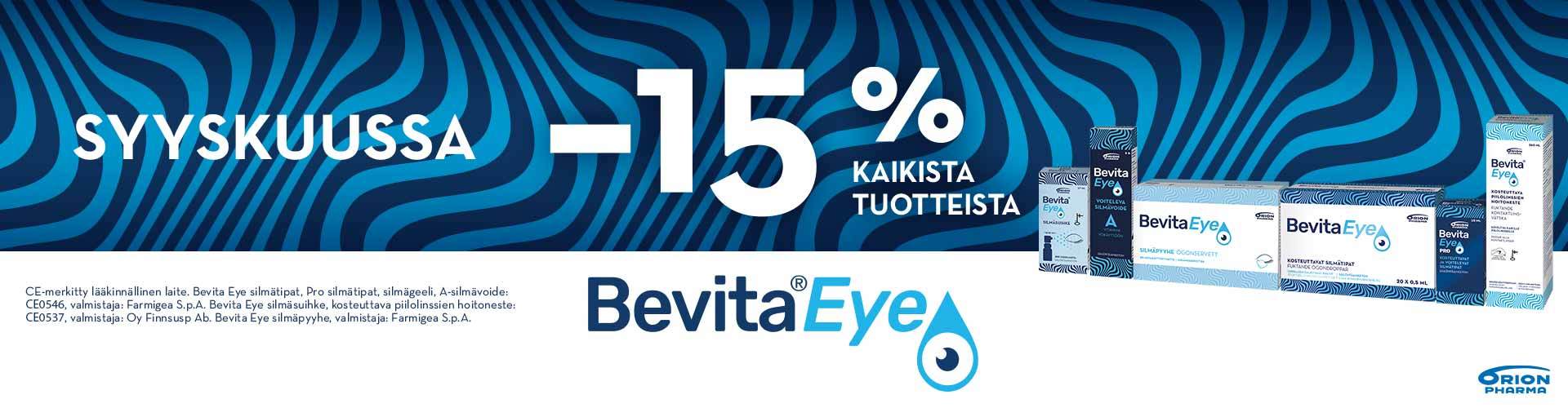 Bevita-Eye-silmatipat-15%alennus-syyskuun 2023 ajan